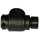 13-pin plastic connector with strain relief