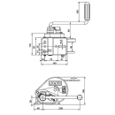 AL-KO bremset kabelspil BASIC type 450 A med automatisk...