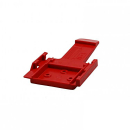 Wedge holder for plastic chock color: red