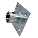 Flange for support foot