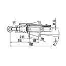 AL-KO AE met DIN-oog 161 S 950-1600 kg boven montage...