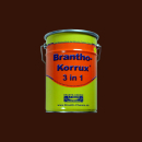 Brantho Korrux "3 in 1" 5 liter roodbruin /...