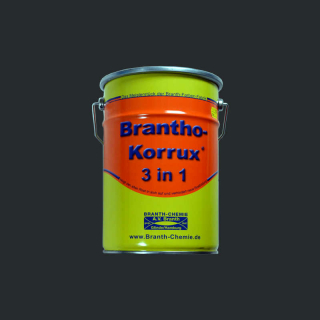 Brantho Korrux "3 in 1" 5 Liter graphitschwarz RAL 9011