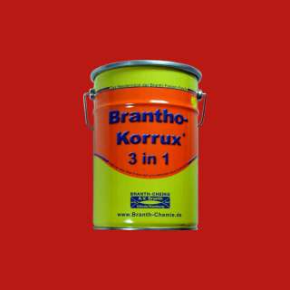 Brantho Korrux "3 in 1" 5 Liter siegelrot / feurrot RAL 3000