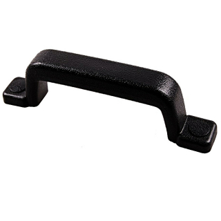 Handgriff Lochabstand 250 mm schwarz Gummi