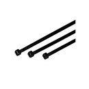 Cable tie black (1 PU = 100 pieces)