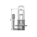 Glühlampe Narva H3 12V 55W Sockel PK22s