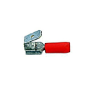 Plug distributor 6.3 mm red 0.5-1.0 mm