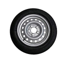 Complete wheel 100 km / h tires 145 / R12C rim 4,5J-12