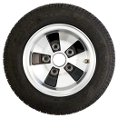 Alu-Kpl.-Rad Reifen 185/65R14 Alufelge 6J-14