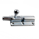 Bolt lock with compression spring, pin 16 mm, galvanized