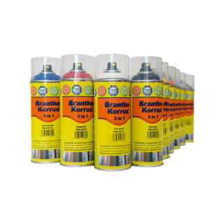 Brantho Korrux "3 in 1" 400 ml Spraydose verkehrsrot RAL 3020