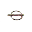 Ringstift, galvaniseret Bolt: 8 mm, x 42 mm