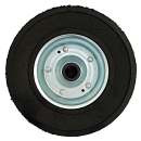 Spare wheel solid rubber hub length 90mm steel rim...