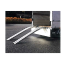 Curved aluminum loading ramps