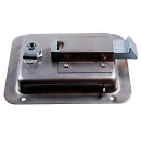 Handle plate lock 140 x 108 x 38 mm without internal...