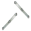 Soporte de pared lateral 3 agujeros 320 x 32 mm