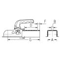 Knott KQ 14 Ausf.C dissel, hoekig 70 mm