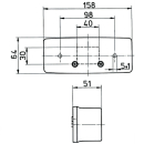 Jokon 510/516 BBS (K) L left, three-chamber lamp complete