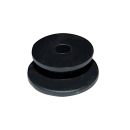 Bouton rond 6/8 mm corde plastique montable des deux...