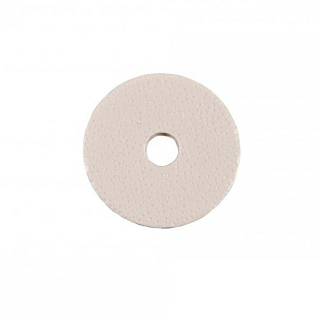 Nietunterlage aus Riemenmaterial, 18 mm, Farbe: beige