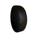 Spare wheel cover with foam insert, black 13 "or...