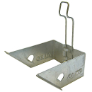 Wedge pocket for UK 53 wheel chock Material: galvanized