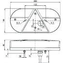 Technokon 3 System BBSKWN 610 L, links Blink- Brems- SL, NSL, RFL, KZL