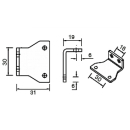 Winkelhalter zur Flexipoint I 90° Winkel