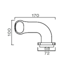 Superpoint 2 clearance light, right, red-white, SML,...